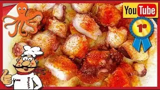 🐙⭐🐙 RECETA DE PULPO A LA GALLEGA  🐙⭐🐙