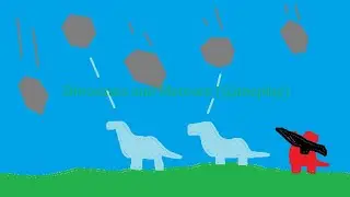 Dinosaurs and Meteors Gameplay HD (461 Meteors)