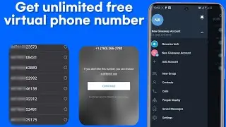 Get Your Free Virtual Number for Telegram and others OTP | full tutorial