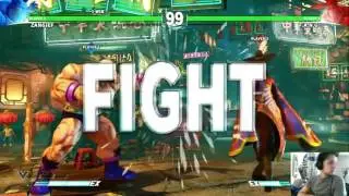 Street Fighter V - F.A.N.G vs Zangief - ft. Floejisan, Mike Ross and Combofiend