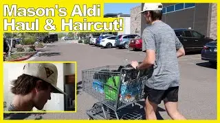 Mason's New Haircut, New Clothes & Aldi Haul   ✄ 🛒
