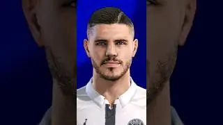 PES 2013 on REMINI #pes2013 #remini #ai #icardi #degea #mahrez #fabinho
