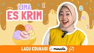 LIMA ES KRIM | Lagu Edukasi Anak - Belajar Angka, Berhitung, dan Konsep Matematika