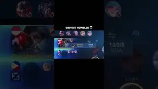 He decide to keep quiet 💀 #mlbb #mobilelegends #riki