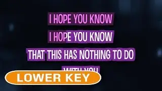 Big Girls Don't Cry (Personal) (Karaoke Lower Key) - Fergie