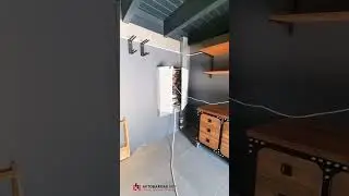Гараж с мебелью в стиле Лофт