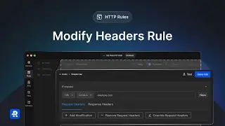 Modify Header Rule - Requestly