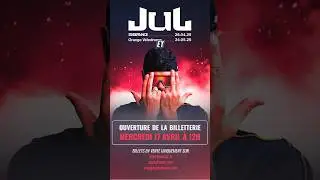 JUL revient avec 2 grosses dates au stade de France et Vélodrome, tu vas y aller?