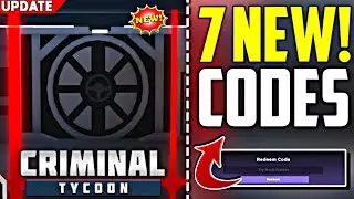 ⚠️UPD! CODES⚠️CRIMINAL TYCOON ROBLOX CODES 2024 - CRIMINAL TYCOON CODES 2024