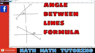 Using Gradient to Find Acute and Obtuse Angles between Lines
