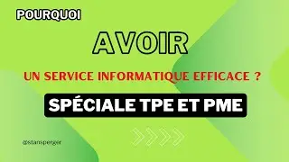Cybersécurité: Pourquoi chaque TPE/PME doit avoir un service informatique efficace ?