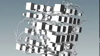 Houdini - Curve object avoidance variant (scene file)