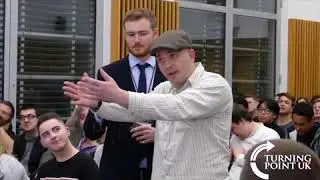 Radical leftist vs Turning Point UK