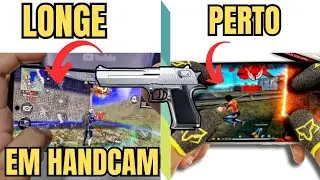 O MELHOR TRUQUE PARA DAR CAPA COM A DESERT DE PERTO E LONGE NO FREE FIRE MOBILE!