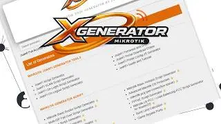XGENERATOR MIKROTIK SCRIPT GENERATOR