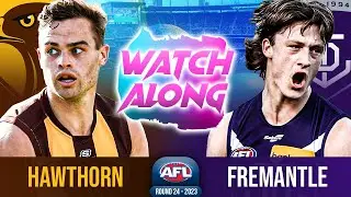 Hawthorn vs Fremantle | 2023 Round 24 AFL Live Stream