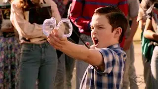 Young Sheldon fights!