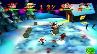 Crash Bash - Snow Bash Gold Relic