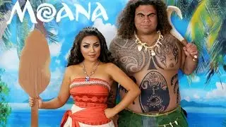 DISNEY'S MOANA & MAUI!!!