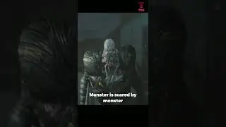 Monster is scared by monster 😂- RE3 Remake #residentevil #shorts