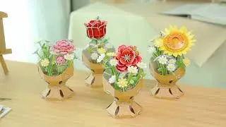 3D Puzzle Of Flower Bouquet