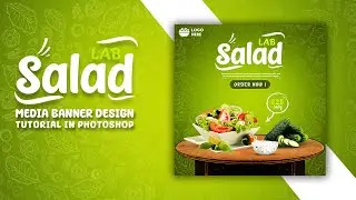Food Poster Design in Photoshop | Advertising Photoshop Flyer Design