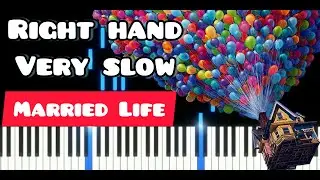 Married Life - Right Hand very slow+Metronome