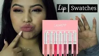 COLOURPOP : Moment Of Weekness Collection Swatches of All 7 shades