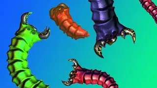Игра ЧЕРВЯЧКИ / Бесплатные игры онлайн / Insatiable io snakes
