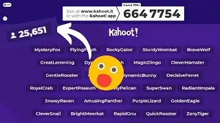 The best Kahoot Bot Flooder!! (Working 2024) (No inspect)