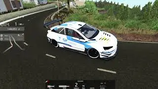 subida a la Guancha en el Mitsubishi evo x de Miguel Cabral haciendo un tiempo de 2:53