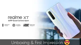 Realme XT Unboxing and First Impression 🔥 64mp Quad camera_ Super AMOLED display