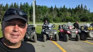 Newfoundland ATV Trip - Coast to Coast - 4 Friends share a great ride over 7 days - July 2019
