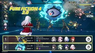 New 2.0 Pure Fiction 04 - E0S1 Jingliu + E0 Himeko & E0S1 Dr. Ratio + E1S1 Clara | Honkai: Star Rail