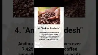 6 biggest coffee producers in india #india#reels#viralvideo#shorts