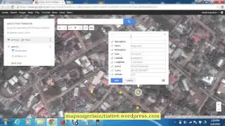 Creating and Publishing simple web maps using Google maps