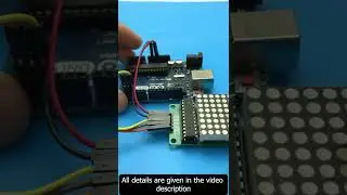 How to Display your name in a LED Matrix  | Arduino with LED Matrix