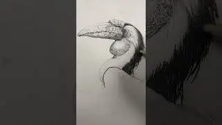 Line and ink drawing offers so much variety in the way you can apply strokes. It’s so much fun!