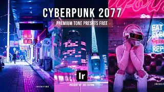 Get Cyberpunk 2077 Preset Lightroom Mobile Tutorial