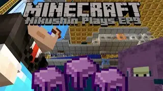 How to Shulker Farm using Scaffolding: Nikushin Plays Minecraft #9