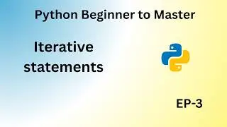 Iteration statements or loops in python