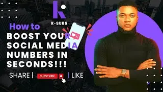 HOW TO BOOST YOUR SOCIAL MEDIA NUMBERS IN SECONDS!!! AND MAKE MONEY WITH IT