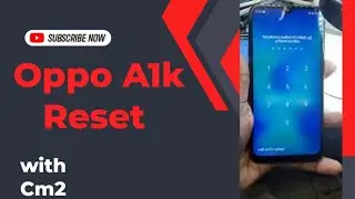 Oppo a1k factory data reset ll a1k unlock umt ll oppo a1k password unlock umt ll oppo a1k pattern