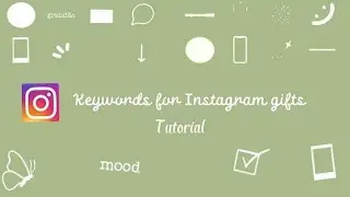 11 Keywords gift in Instagram for story | tutorial 