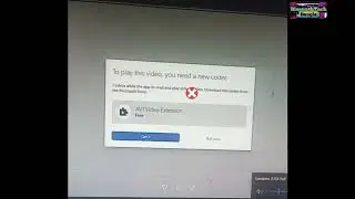 ভিডিও চলছে না কিভাবে ঠিক করব || You Need a New Codec