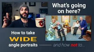 Why do the Bidens look so big in that photo? Wide Angle Distortion Explained