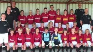 D selectie FC Rijnvogels op de foto