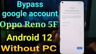 Frp Bypass Oppo Reno 5F