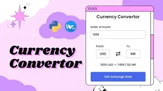 How To Create Currency Convertor App Using KivyMD And Python | Currency Convertor App