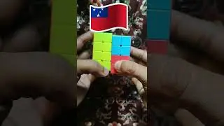 Country Flags On Rubik's Cube trend #shorts #viral #trending